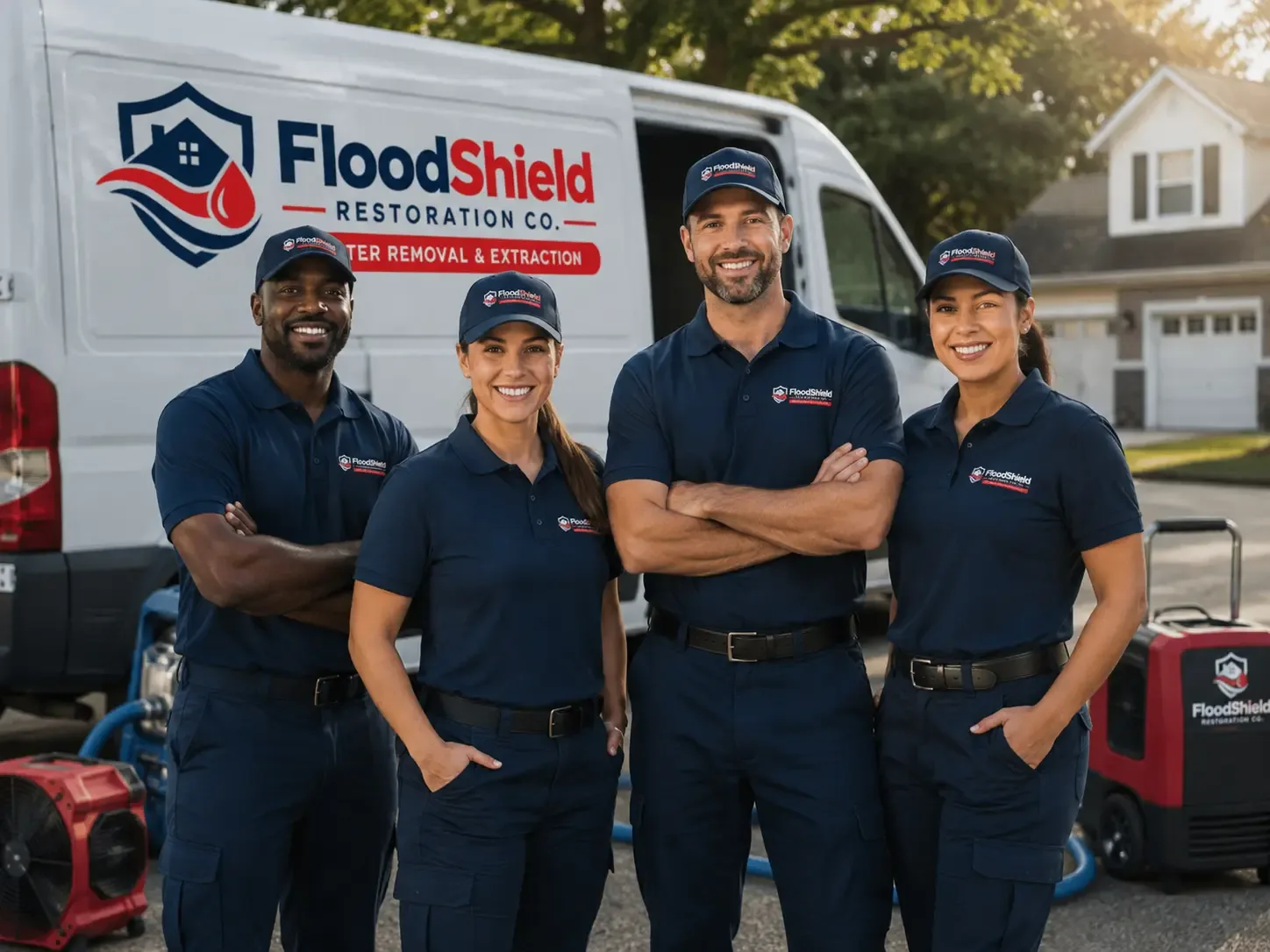 Flood Damage Restoration company in North Oxford, MA
